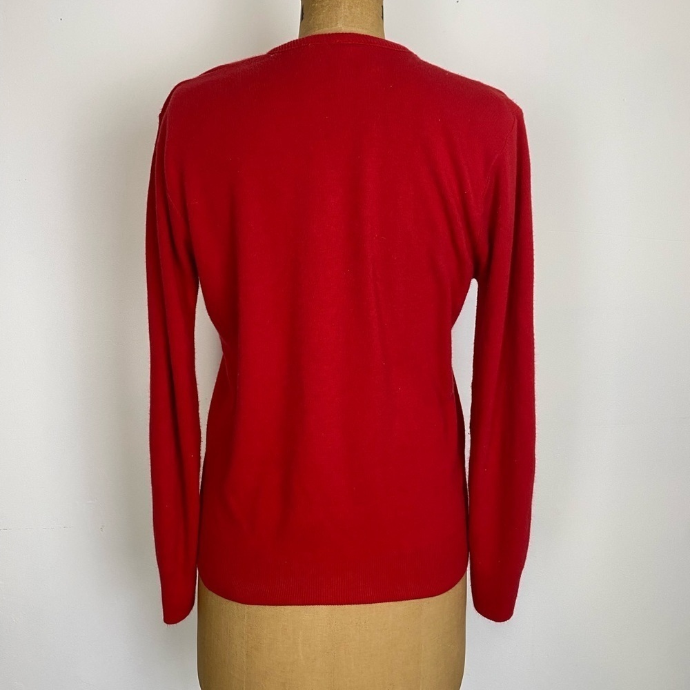 Vintage Miller American Racing V Neck Sweater, Red V Neck, Pullover Sweater, XL - Picture 3 of 12